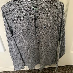 Cinch button up long sleeve